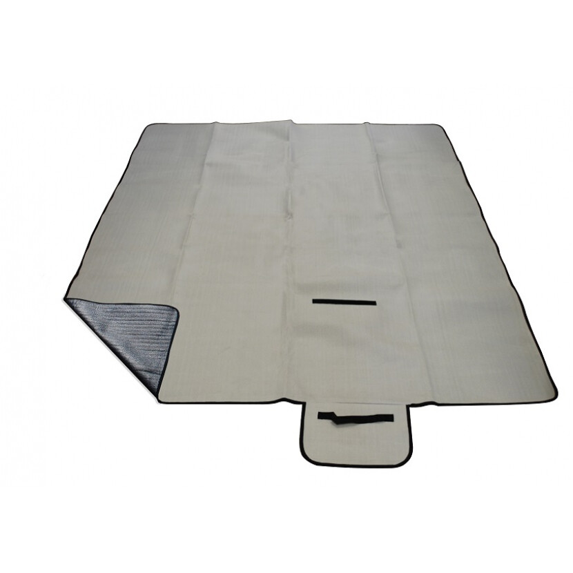 Pikniková deka Calter Grady 200x150 cm - šedá