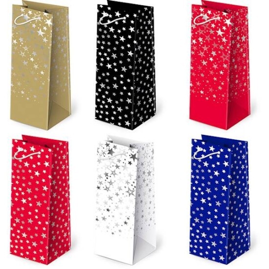 PAW Vánoční dárková taška na víno - 37 x 12 cm - AL2A-S32 Avantgarde