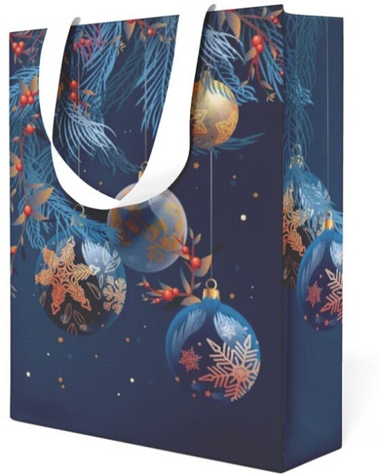 Anna Style Vánoční dárková taška - 26 x 33 cm - TX3 253