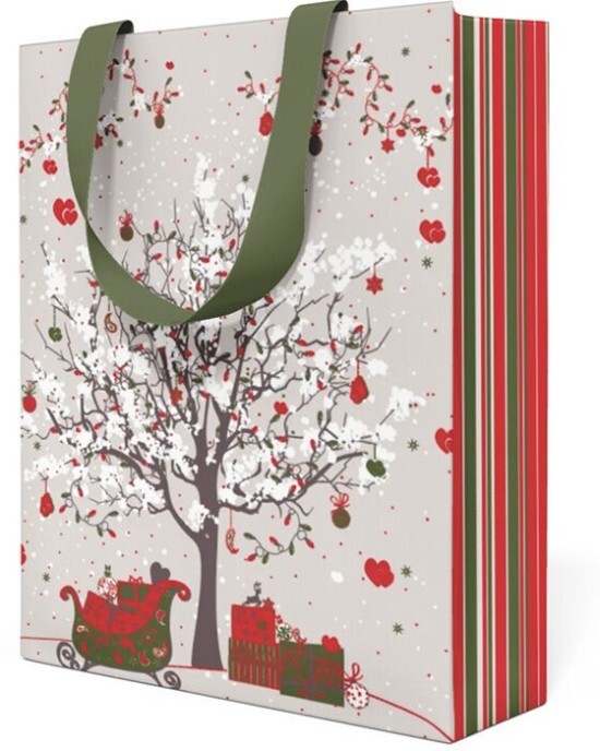 Anna Style Vánoční dárková taška - 26 x 33 cm - TX3 189
