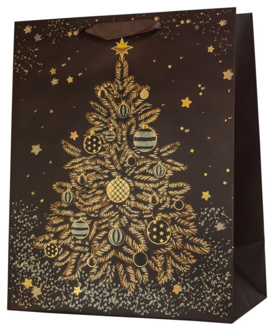 Anna Style Vánoční dárková taška - 26 x 33 cm - TX3 230