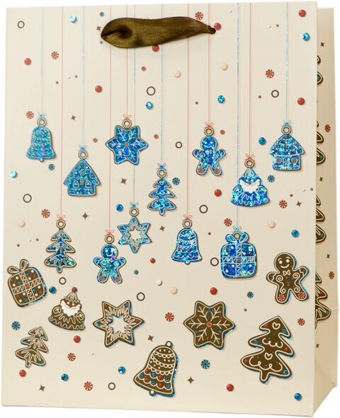 Anna Style Vánoční dárková taška - 26 x 33 cm - TX3 158