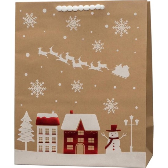 Anna Style Vánoční dárková taška - 18 x 23 cm - TX1 174