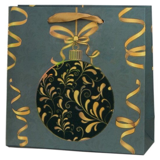 Anna Style Vánoční dárková taška - 15 x 15 cm - TX7 226