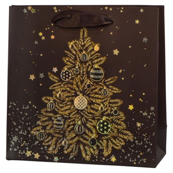 Anna Style Vánoční dárková taška - 15 x 15 cm - TX7 230