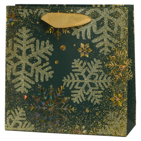 Anna Style Vánoční dárková taška - 15 x 15 cm - TX7 229