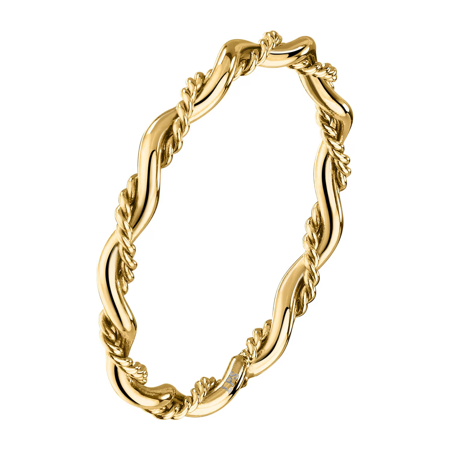 La Petite Story Elegantní pozlacený prsten Ring LPS03AVV1201 56 mm