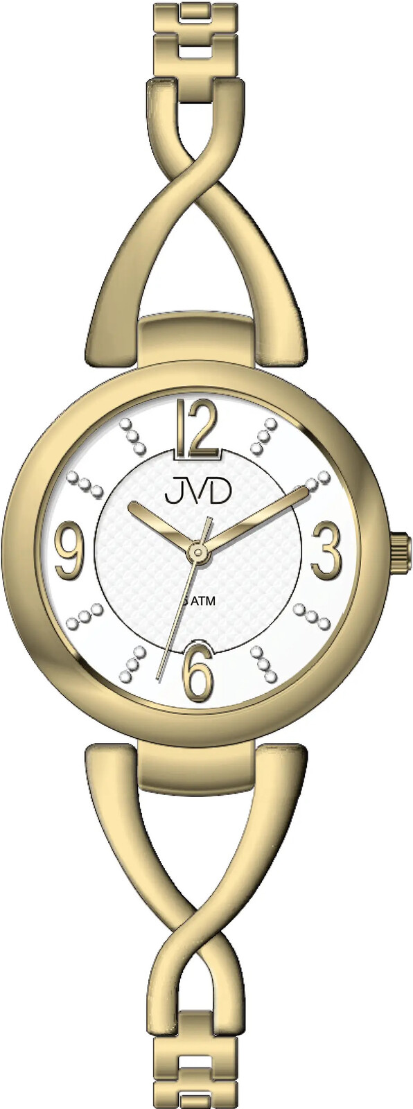 JVD Analogové hodinky J4204.1