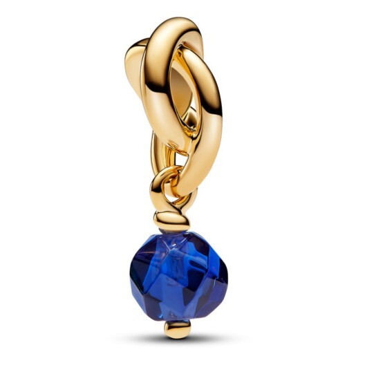 Pandora Pozlacený přívěsek Nekonečný kruh Shine Moments 763462C09