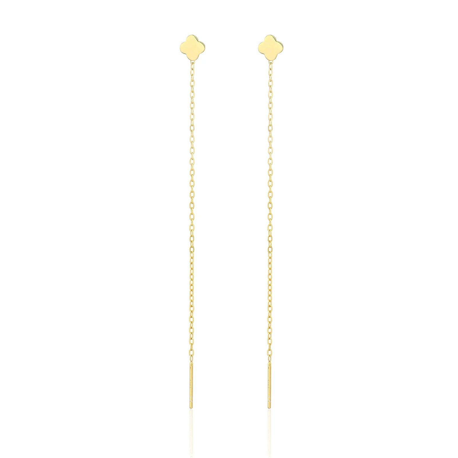 JVD Úchvatné provlékací pozlacené náušnice SVLE3367XJ6GO00