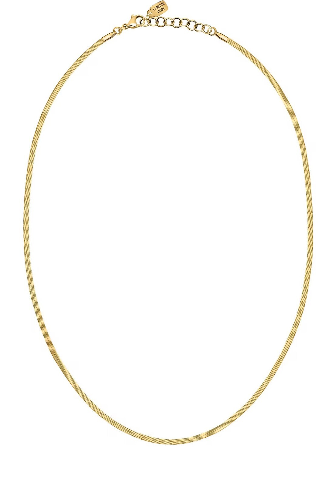 La Petite Story Elegantní pozlacený náhrdelník Hádek Friendship LPS10ARR116