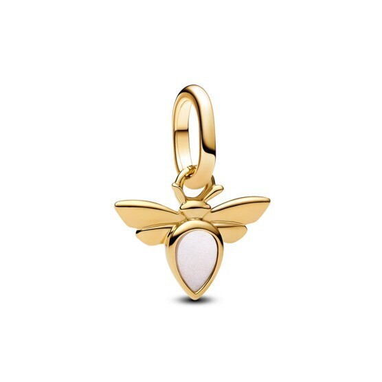 Pandora Půvabný pozlacený přívěsek Včela ME Shine 763826C01