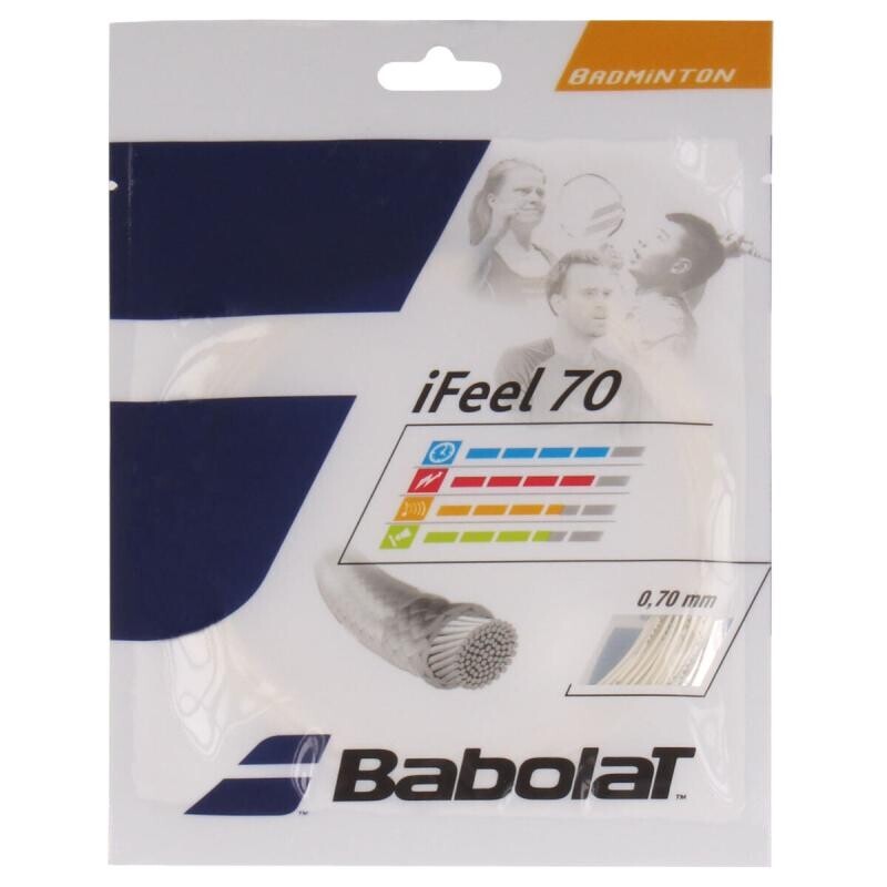 Babolat IFeel 70 badmintonový výplet 10,2 m bílá