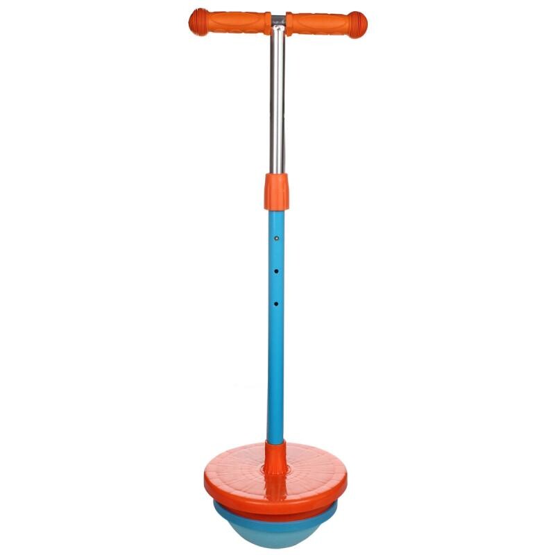 Merco Hopper Ball S25 skákací míč s rukojetí oranžová