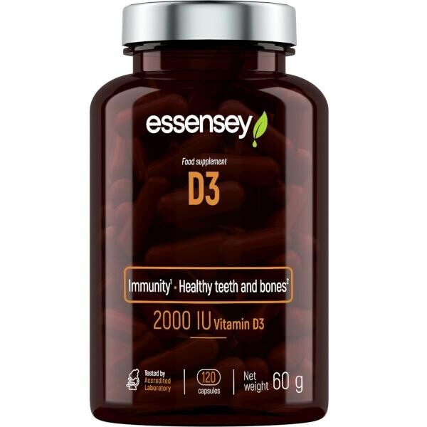 Trec Nutrition ESSENSEY D3 - 120 kapslí