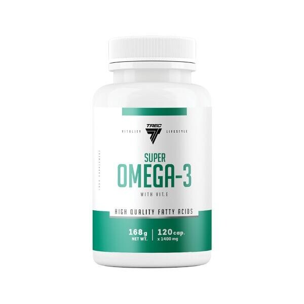 Trec Nutrition Super OMEGA-3 - 120 kapslí