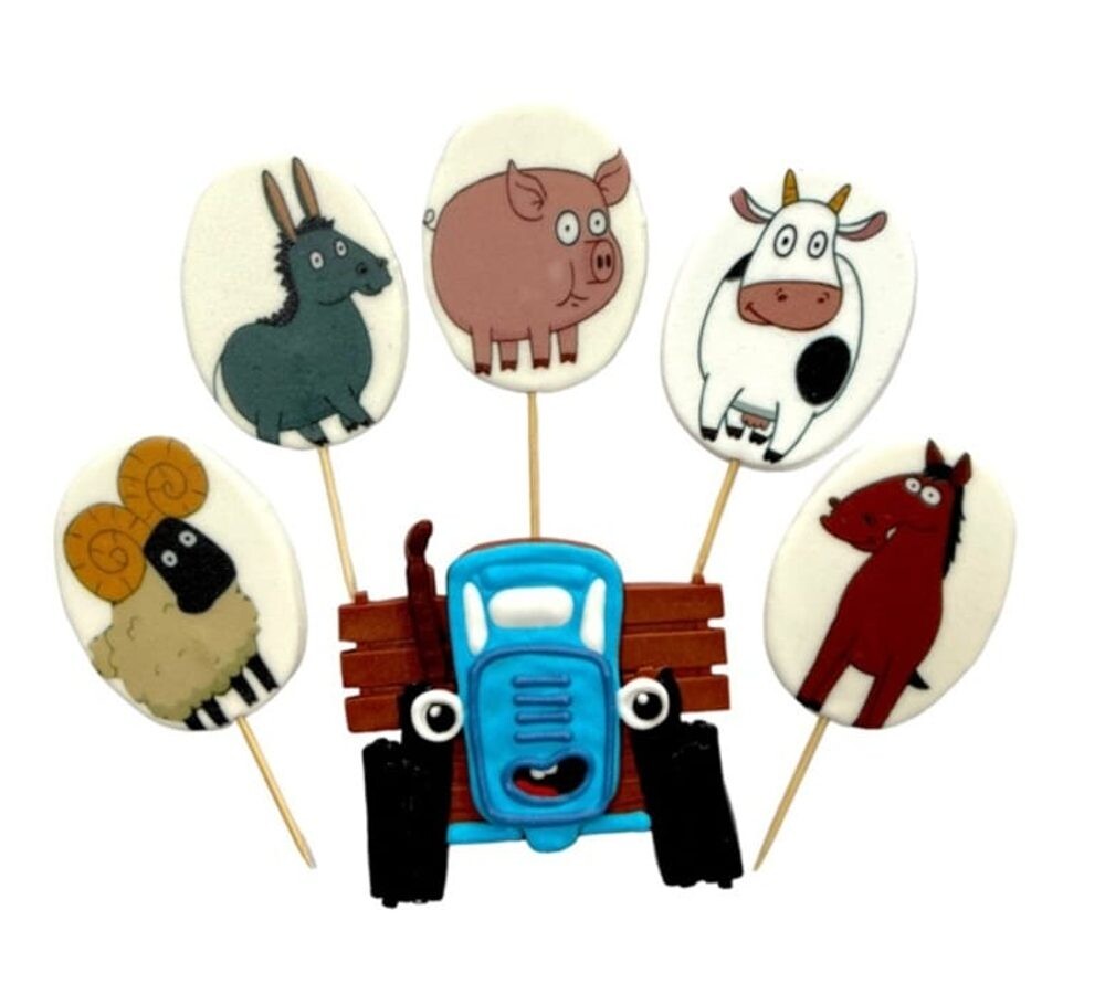 Traktor a zvířátka - K-Decor