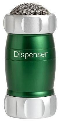 MARCATO moučenka/cukřenka na moučkový cukr Dispenser, 16 cm, zelená DI-VER