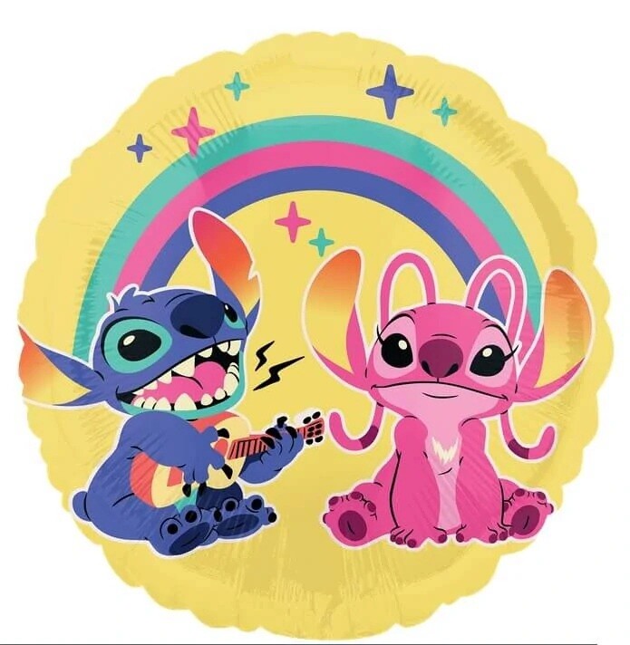 Balónek fóliový Lilo & Stitch 45 cm