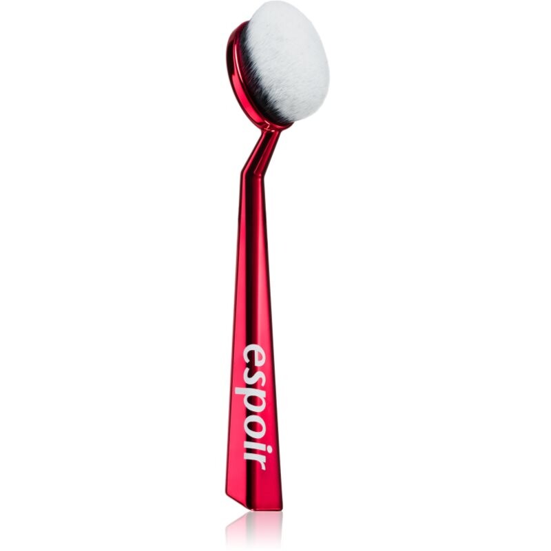 espoir Super Soft Face Brush kulatý štětec na make-up a podkladovou bázi 1 ks