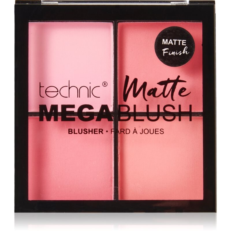 Technic Cosmetics Mega Blush paleta tvářenek s matným efektem 11.2 g