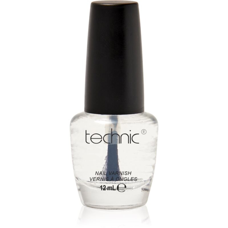 Technic Cosmetics Nail Varnish rychleschnoucí lak na nehty odstín Clear 12 ml