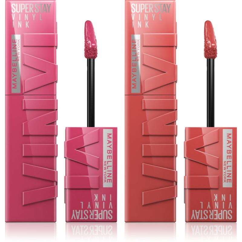 MAYBELLINE NEW YORK SuperStay Vinyl Ink dlouhotrvající tekutá rtěnka výhodné balení 20 COY
