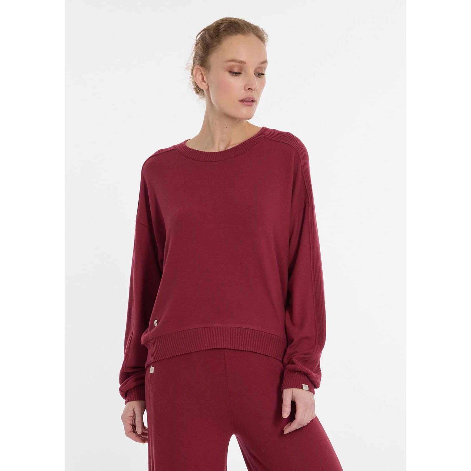 mikina RAGWEAR - Cleuren Wine Red (4055) velikost: M