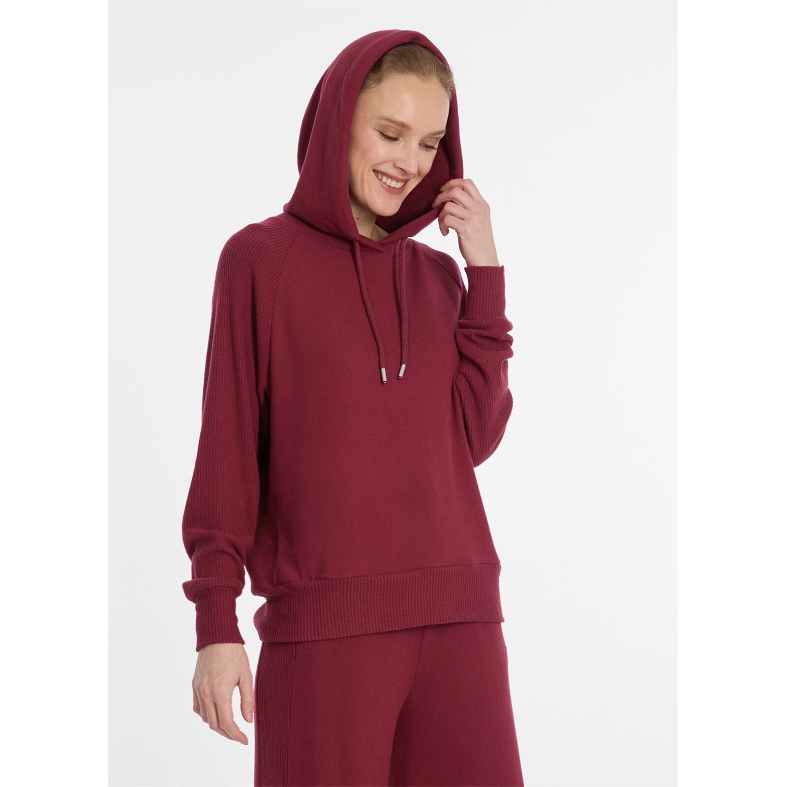 mikina RAGWEAR - Tonnara Wine Red (4055) velikost: S