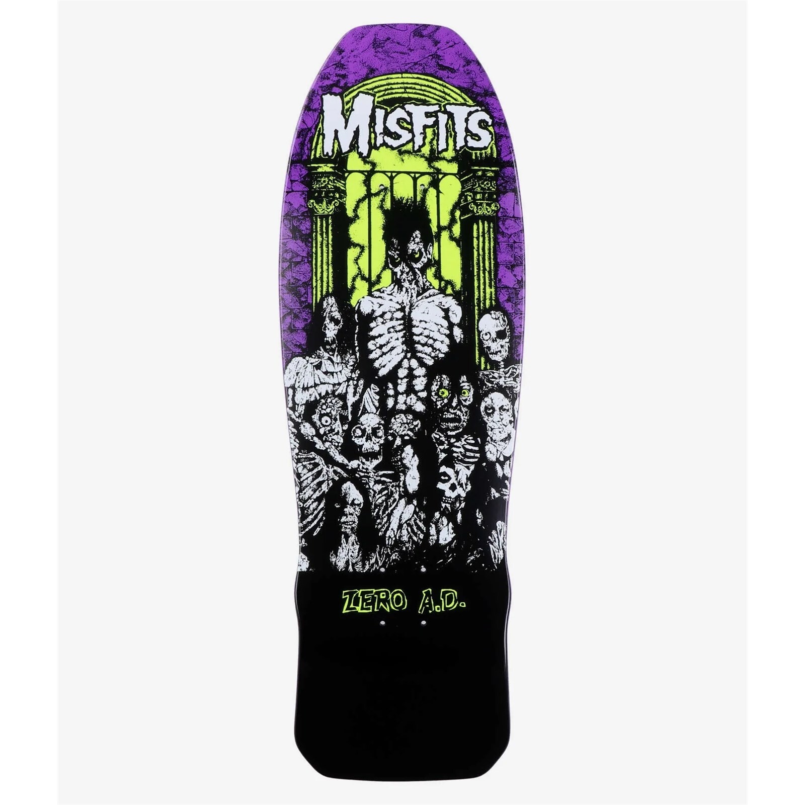 deska ZERO - Misfits Earth A.D. 89 Cruiser - Purple Dipped (MISFITS) velikost: 10.000