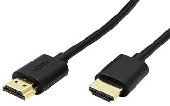 Roline High Speed HDMI kabel s Ethernetem, Ultra-HD (18G), HDMI M - HDMI M, 1,5m, malé konektory