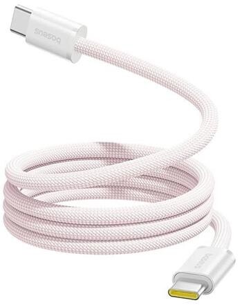 Baseus Dynamic 4 Pro Series Datový Kabel USB-C - USB-C 100W 1m Baby Pink