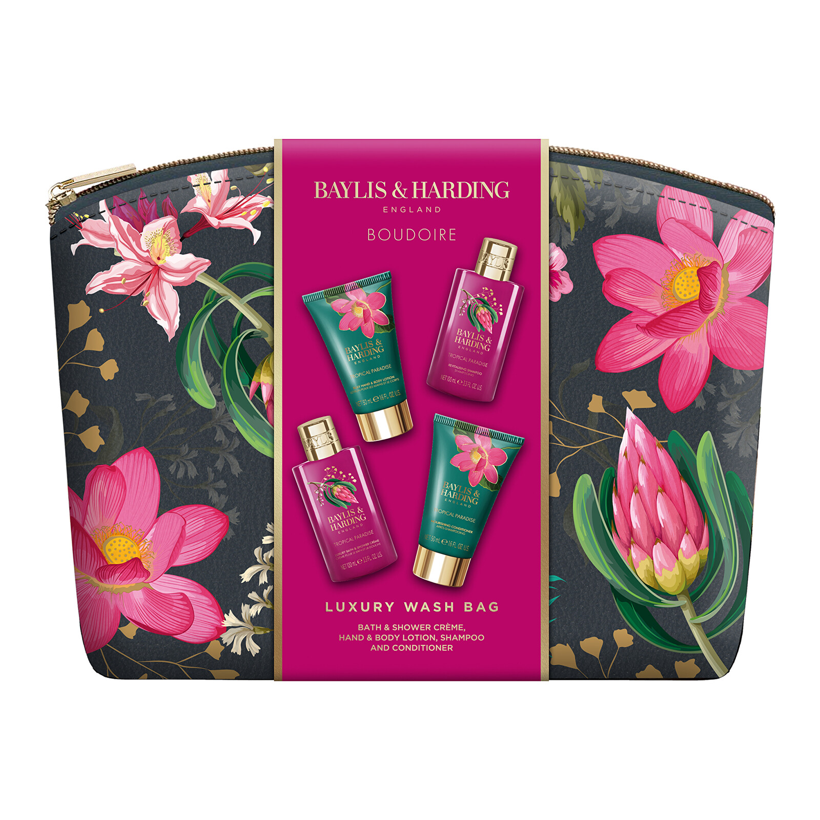 Baylis & Harding Dárková sada tělové péče Boudoire - Tropical Paradise 4 ks