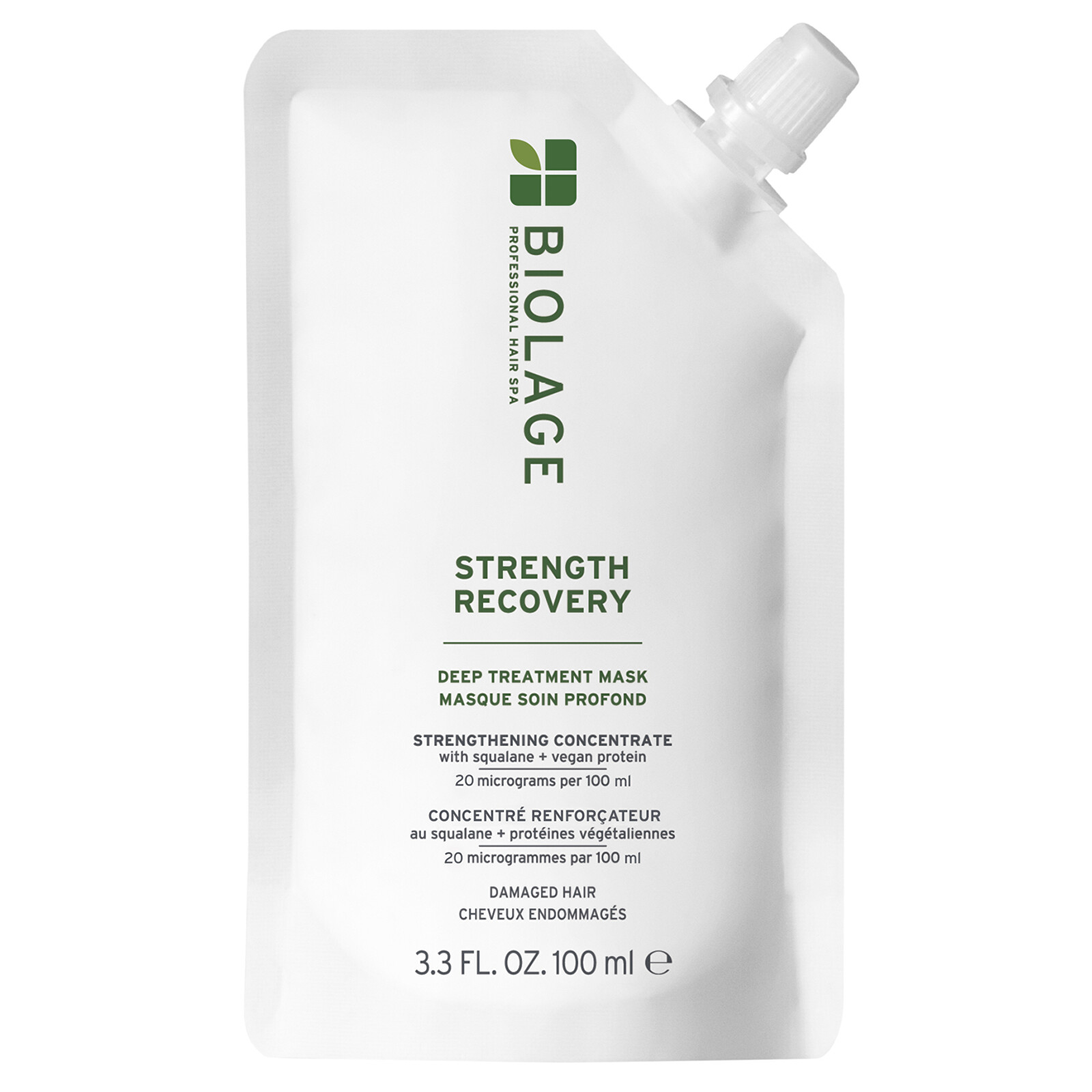 Biolage Posilující maska proti lámavosti vlasů Strength Recovery (Deep Treatment Mask) 100 ml