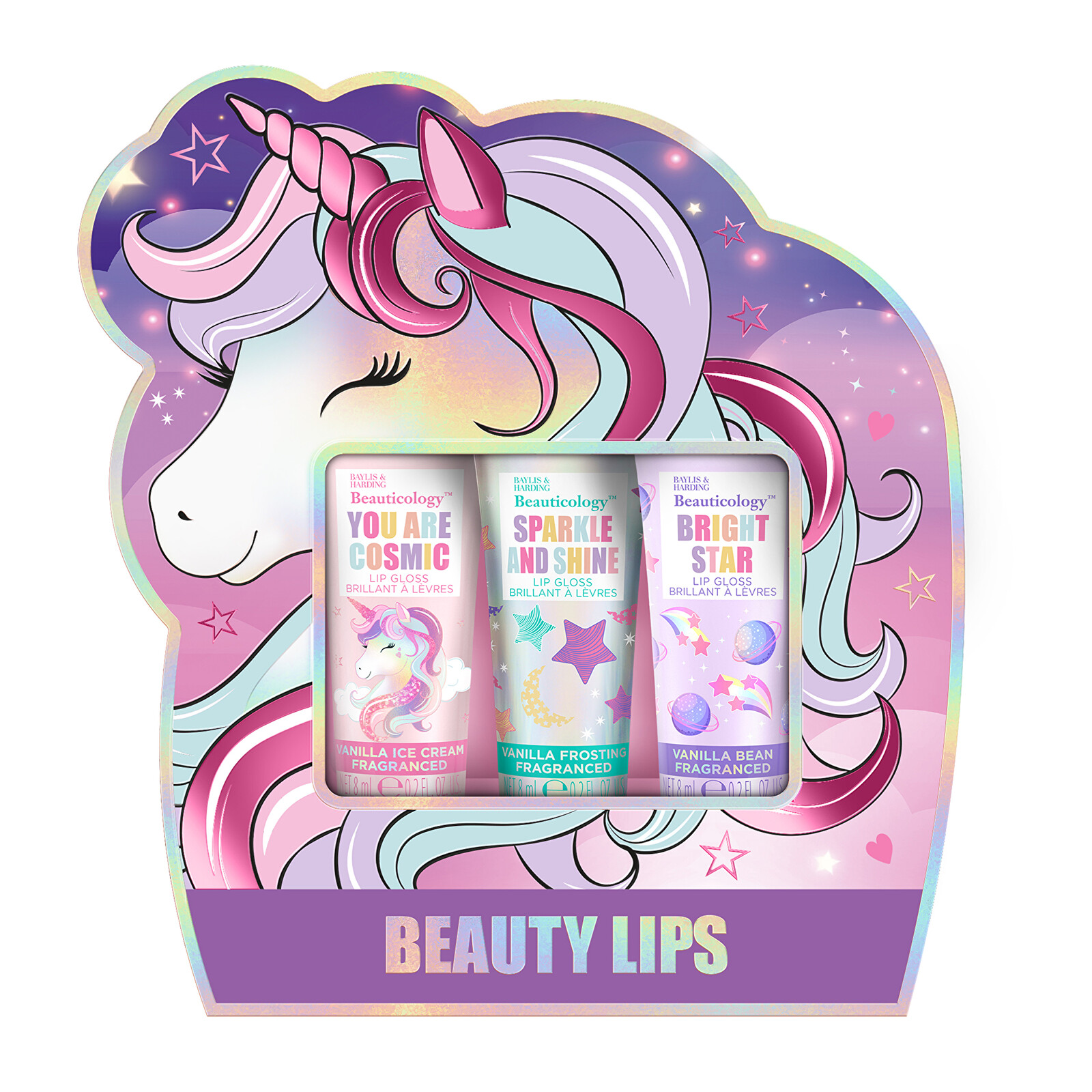 Baylis & Harding Dárková sada Jednorožec 3 x 8 g