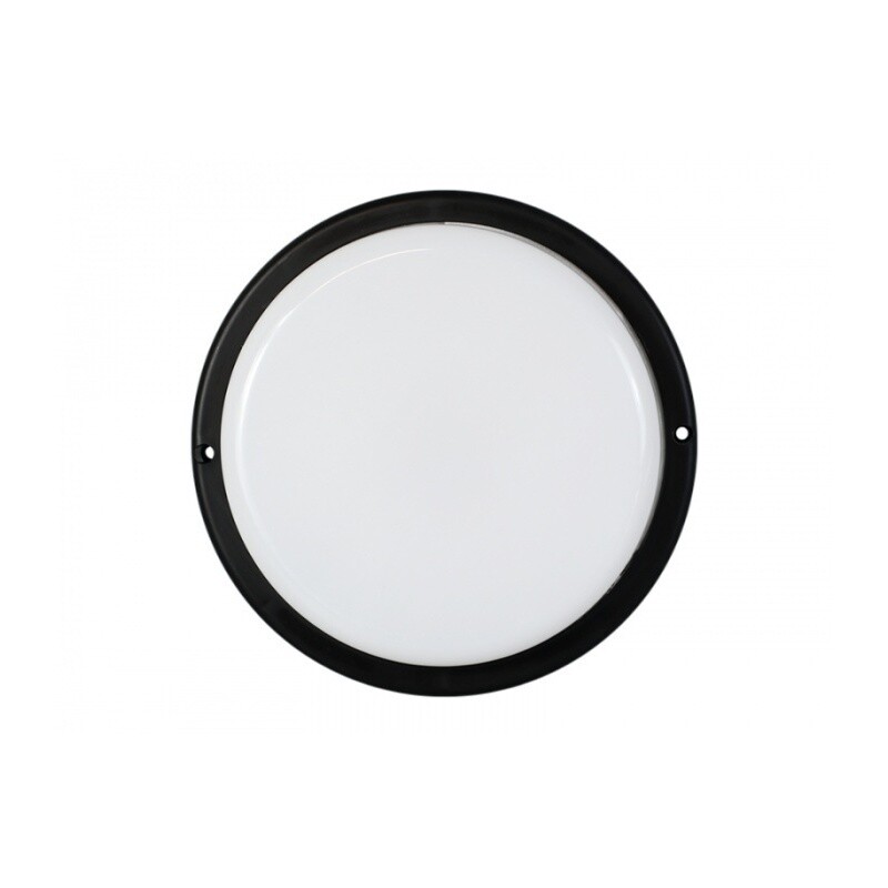 LEDMED LIMITED LEDMED Přisazené ekonomické LED svítidlo KRUH LED ECO 18W černá