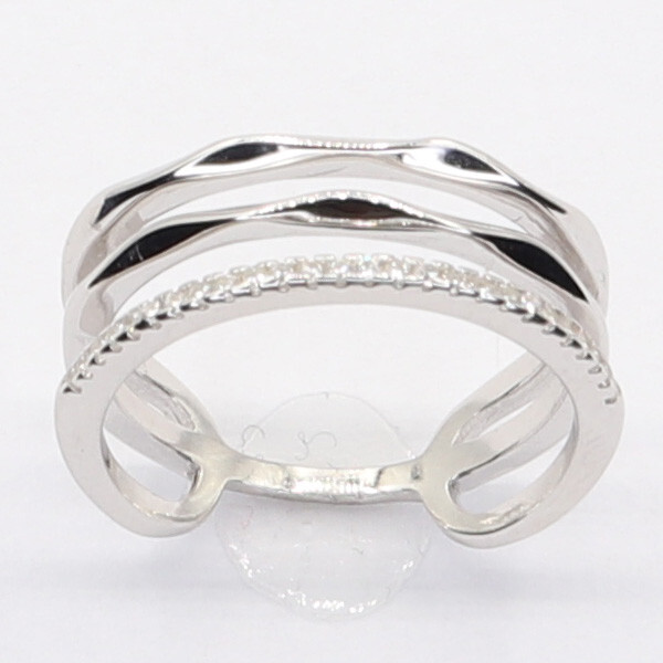 Stříbrný prsten R3330