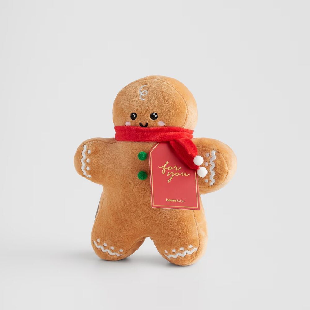 HOME & YOU Plyšový perníkový panáček 20 cm