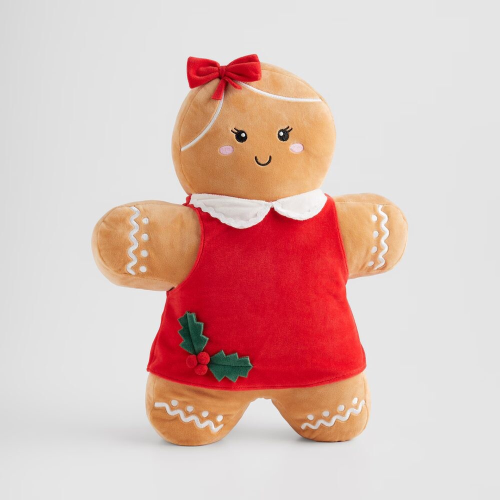 HOME & YOU Plyšová perníková panenka 40 cm
