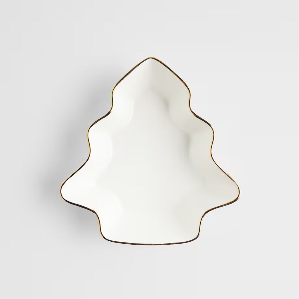 HOME & YOU Miska stromek 21 cm - bílá