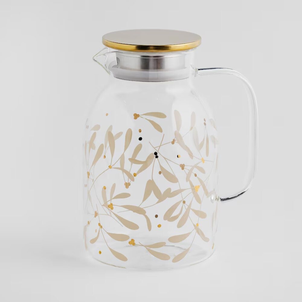 HOME & YOU Džbán skleněný vánoční 1,5 l