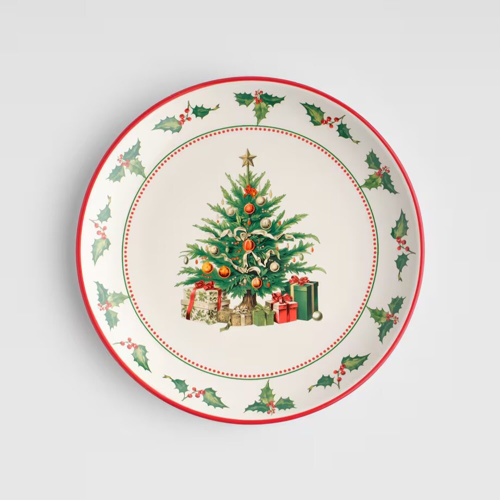 HOME & YOU Talíř vánoční stromek 21 cm