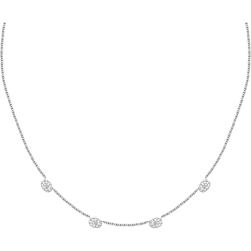 Dámský stříbrný náhrdelník Morellato Pavé SAZB01