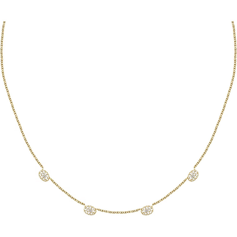 Dámský stříbrný náhrdelník Morellato Pavé SAZB02