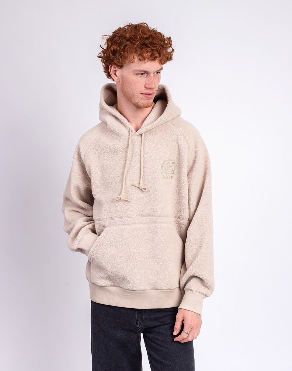 Carhartt WIP Hooded Helix Sweat Fleur De Sel/Wall S