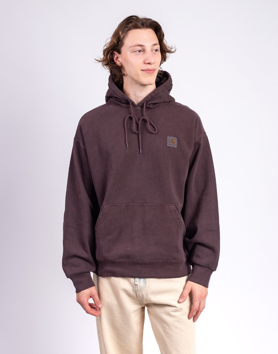 Carhartt WIP Hooded Vista Sweat Palisander garment dyed M