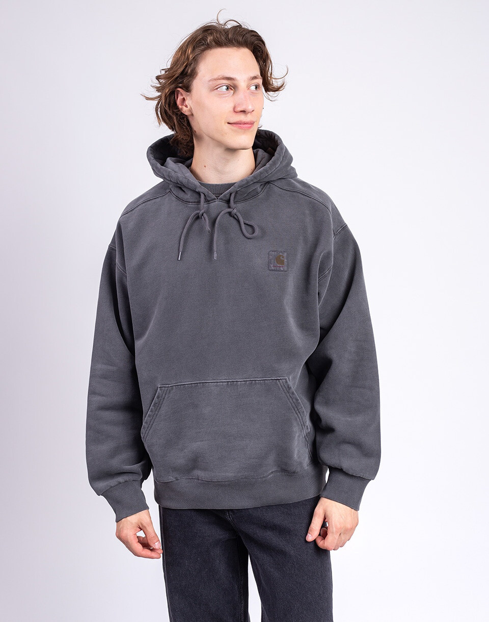 Carhartt WIP Hooded Vista Sweat Black garment dyed M