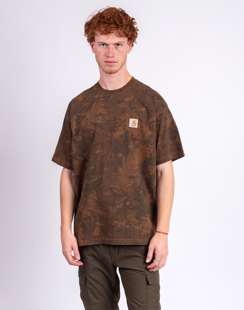 Carhartt WIP S/S Camo Combi T-Shirt Camo Combi, Green/Hamilt M
