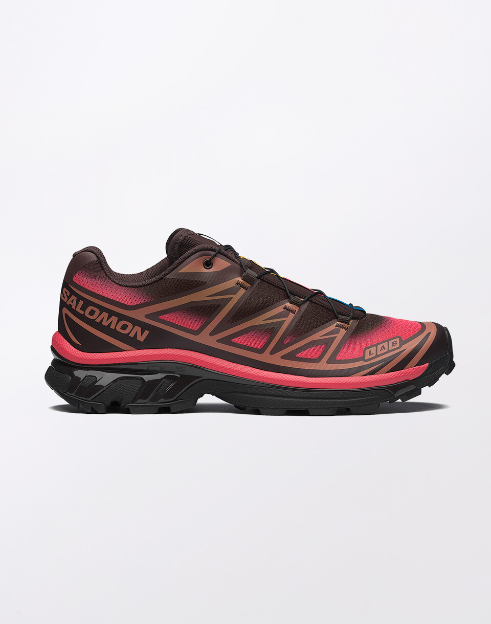 Salomon XT-6 Skyline Black Coffee/French Roast/Rouge Red 38