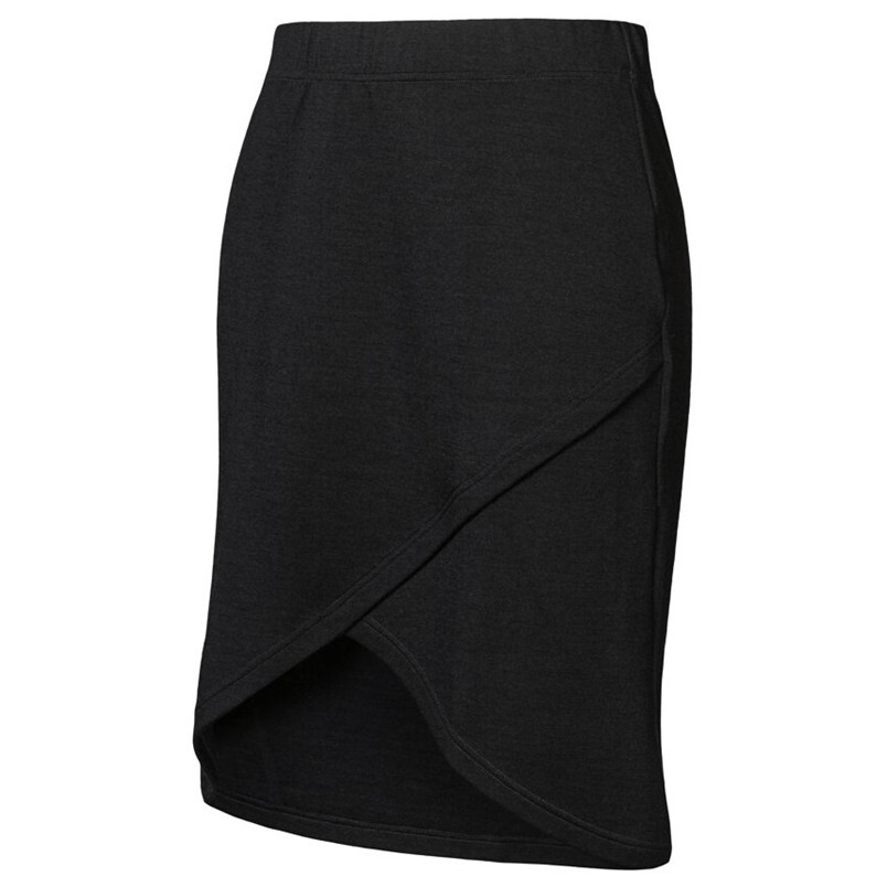 Dámská zimní sukně Sensor Merino Extreme Up Velikost: S / Barva: černá